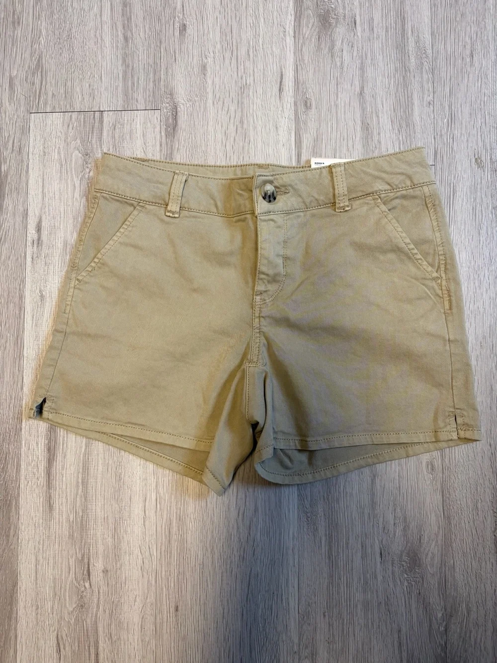 SO Women's Tan Bermuda Shorts